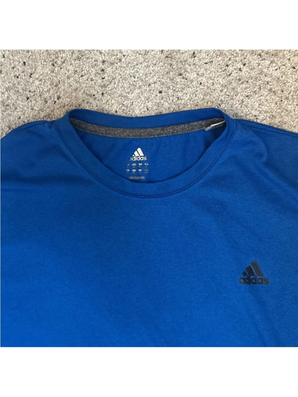 adidas climalite shirt men’s xxl